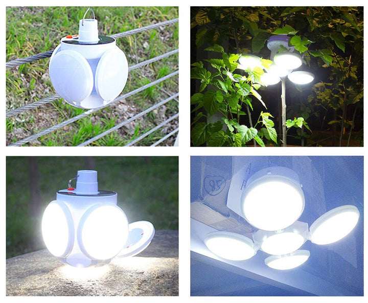 Erős és hordozható lámpa - SolarGlow