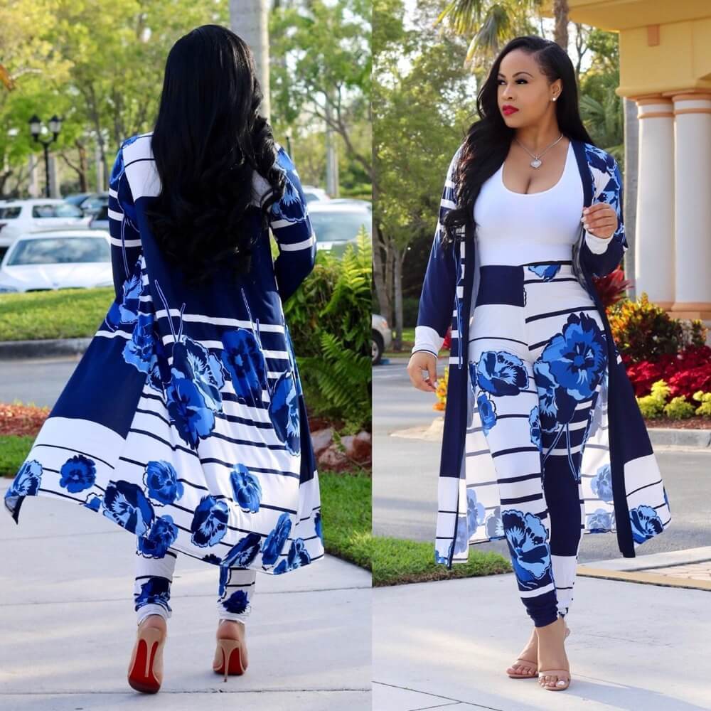 Női kimono szett nadrággal – Yasmin