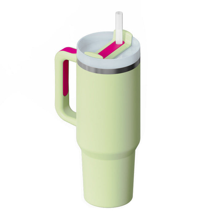 Szigetelő Bögre Karral és Szív Straw - ChillMate