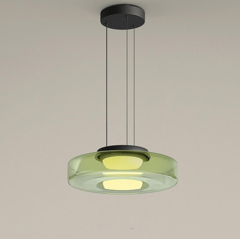 AA NOT AVAIALBLE Modern üveg függőlámpa Bauhaus stílusban - AuroraSphere