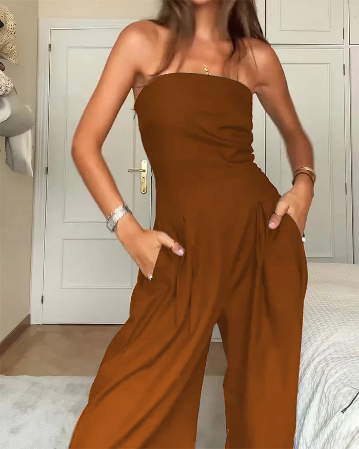 Válltól szabad & Stílusos Női Jumpsuit minden alkalomra – Elina