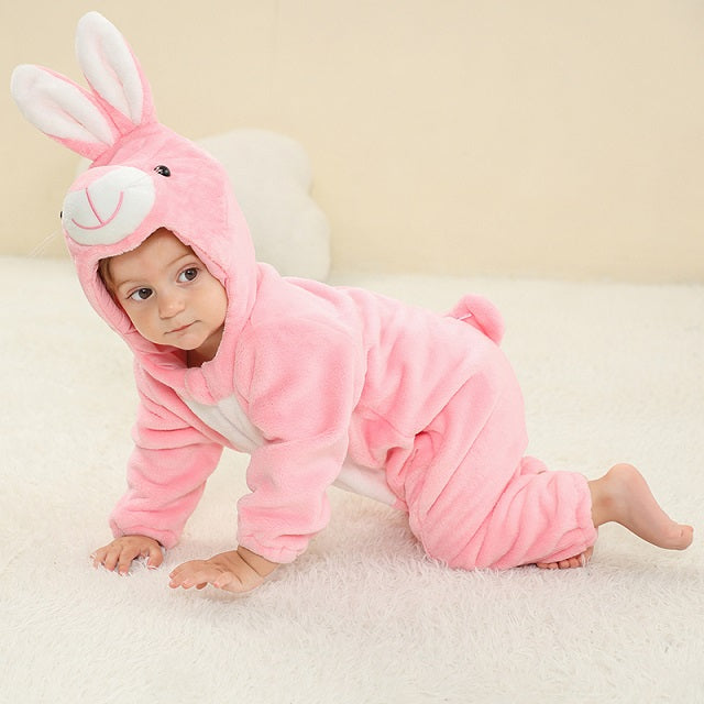 Comfy Baby Overall kapucnival - Puha téli melegség