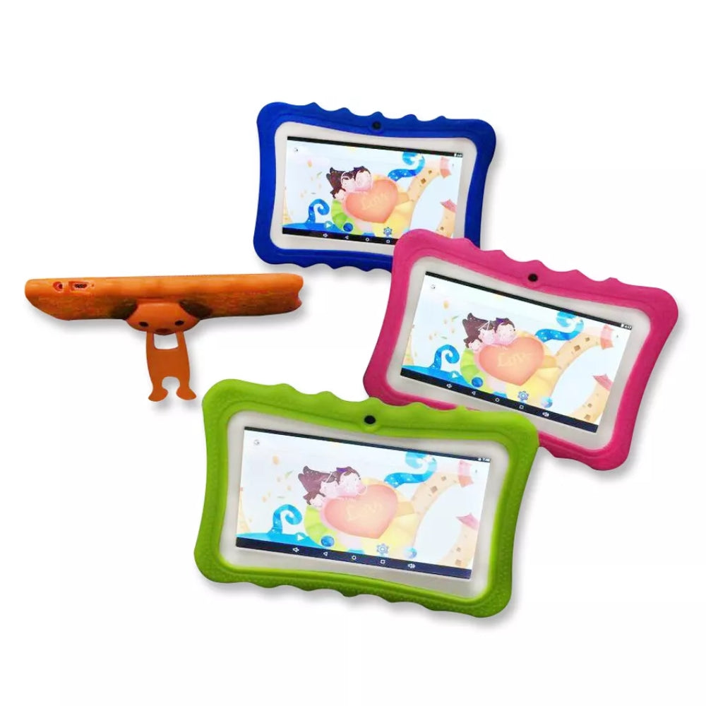 Gyerek tablet 7 hüvelykes kijelzővel, ütésvédelemmel és gyermekzárral – LernTab Junior