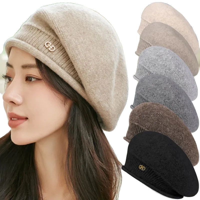 Casual Gyapjú Női Baret - Diana