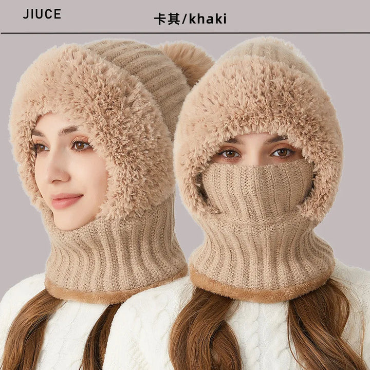Puhat fleece téli sapka - Kimberly
