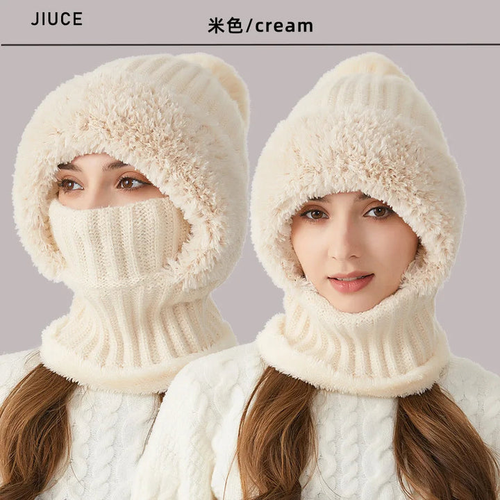 Puhat fleece téli sapka - Kimberly