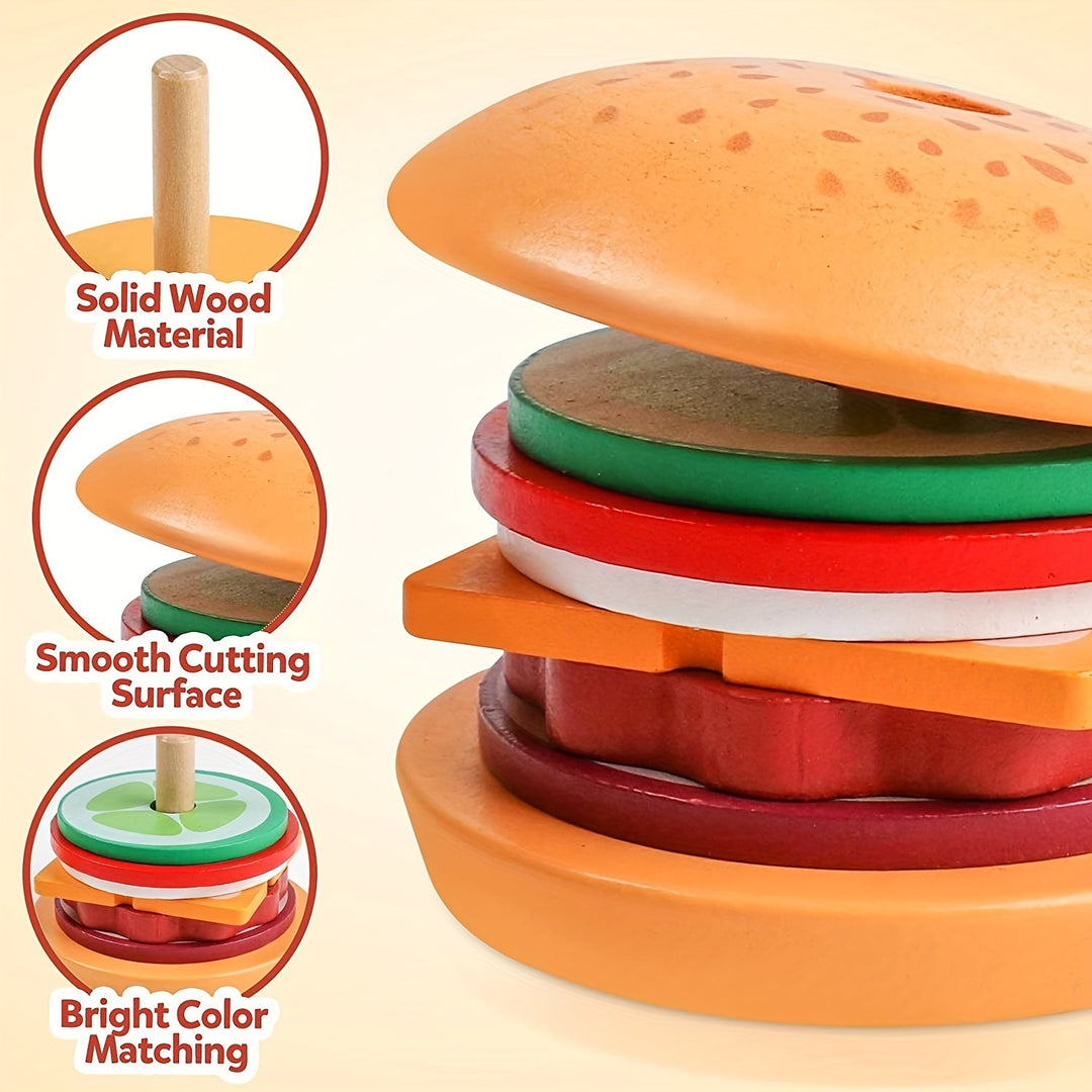 Montessori dobálós játék - BurgerBouwers
