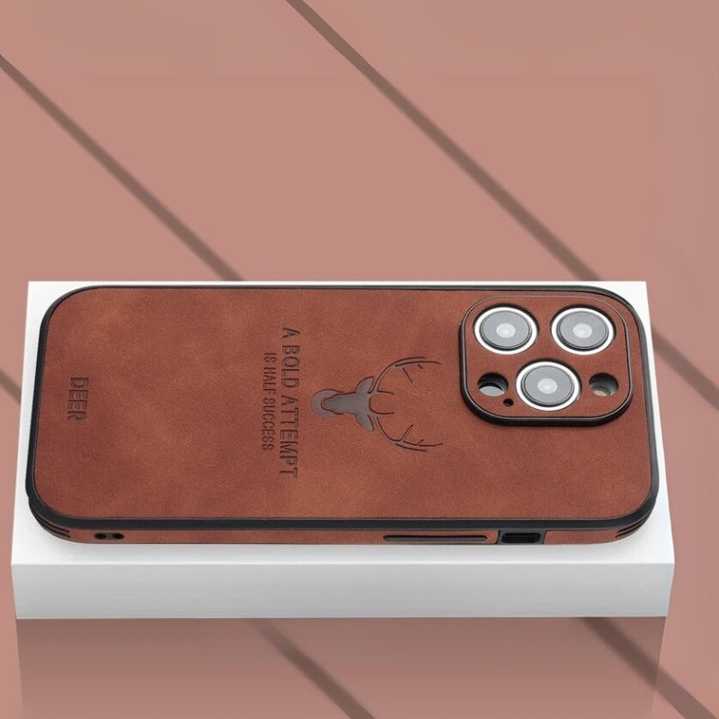 Luxus szarvasbőr iPhone tok - Veltro