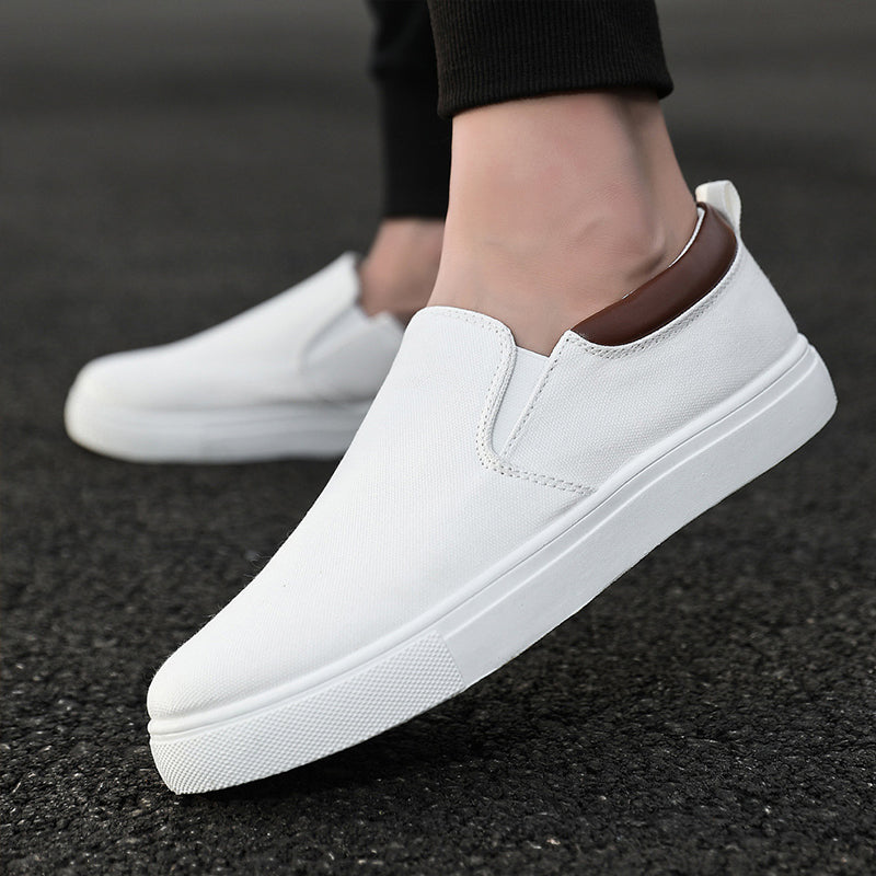 Lennard vászon férfi slip-on cipők