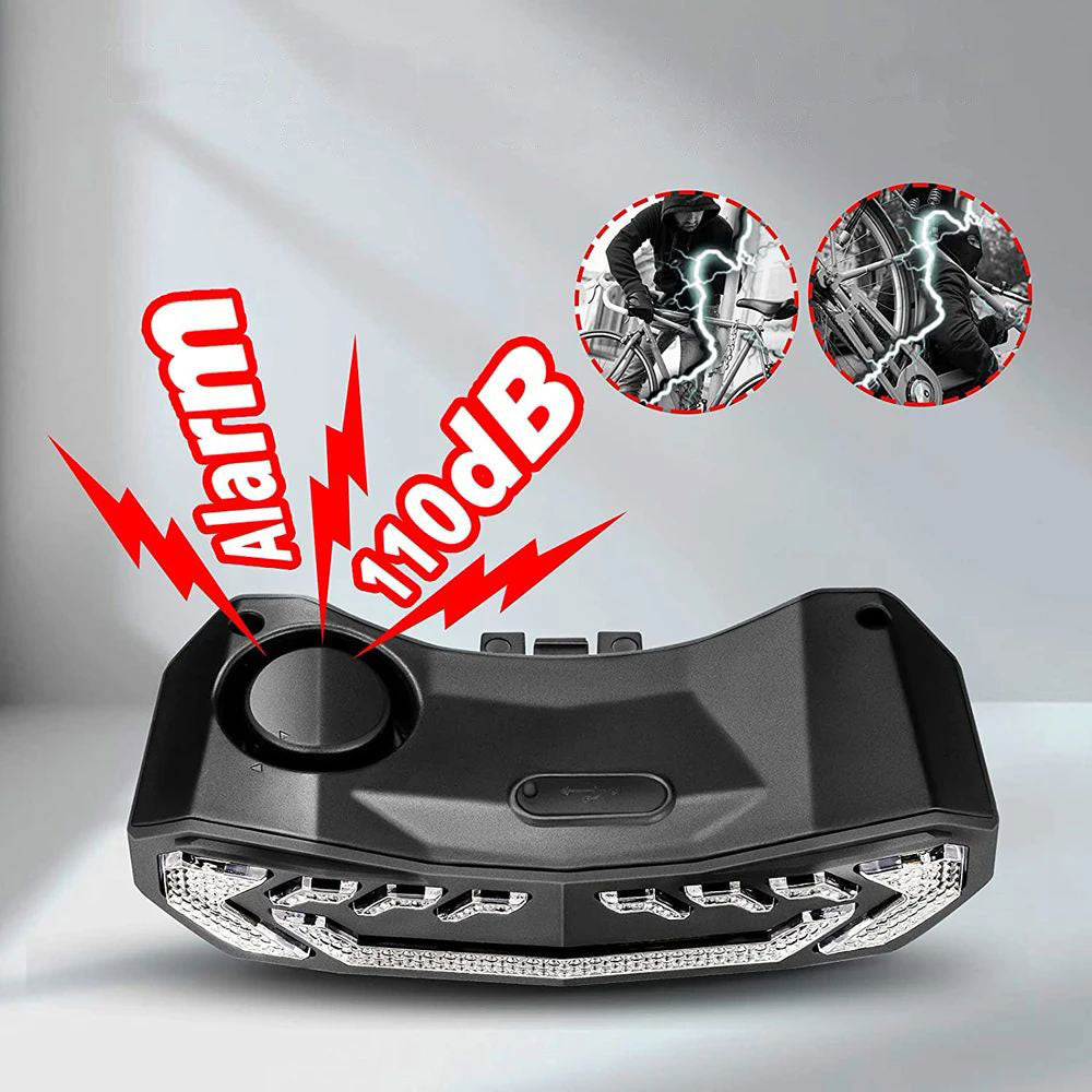 Okos hátsó lámpa riasztó - BikeGuard™