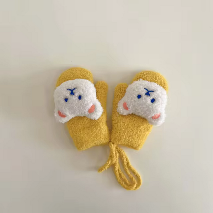 Gyermek Kesztyű Medvearccal – TinyBear Kesztyűk