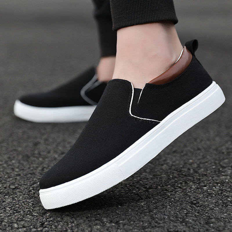 Lennard vászon férfi slip-on cipők