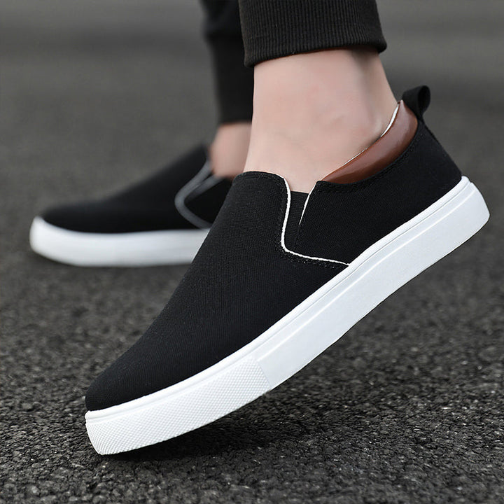 Lennard vászon férfi slip-on cipők