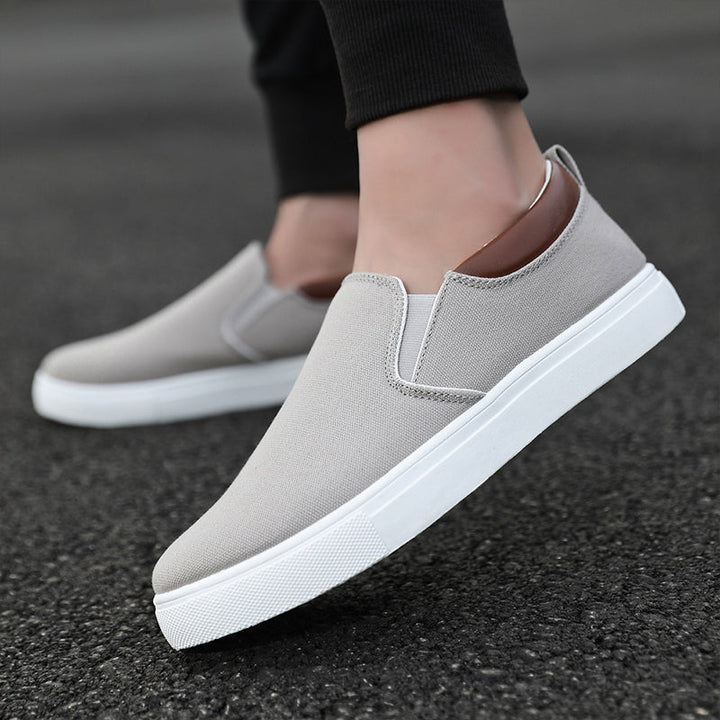 Lennard vászon férfi slip-on cipők