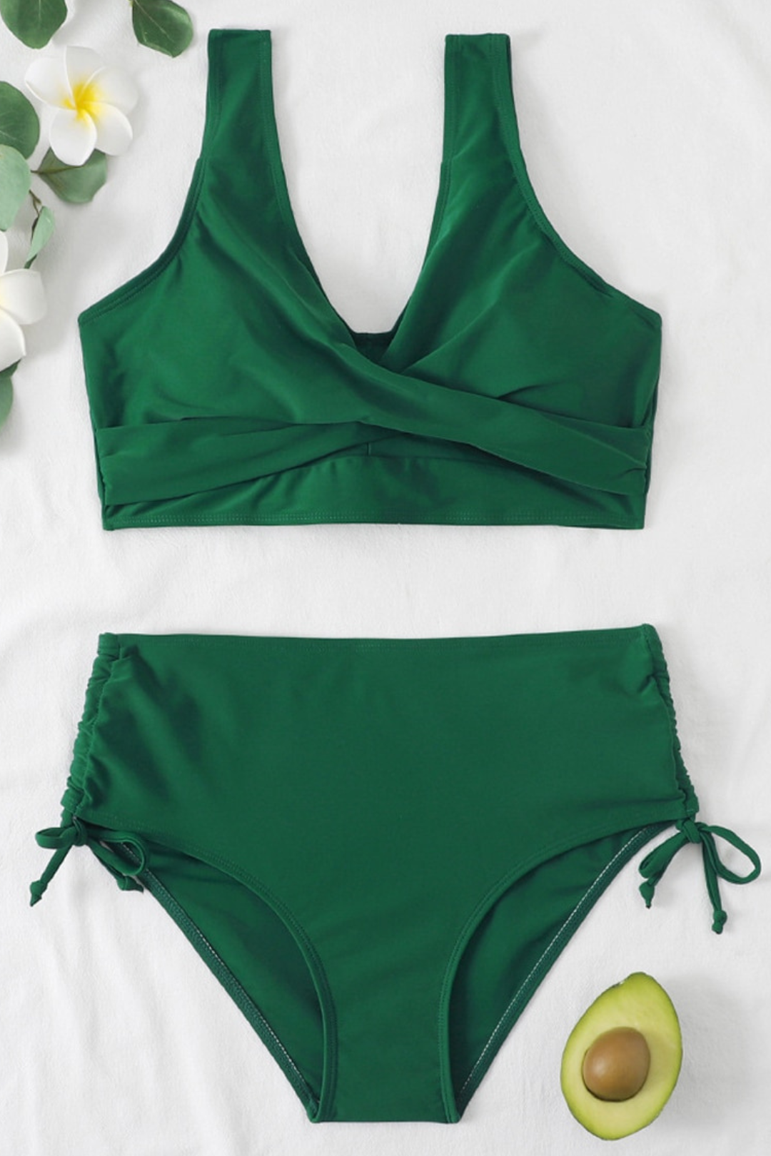 Egyszerű Bikiniszett Sportos Csavarral – Solea