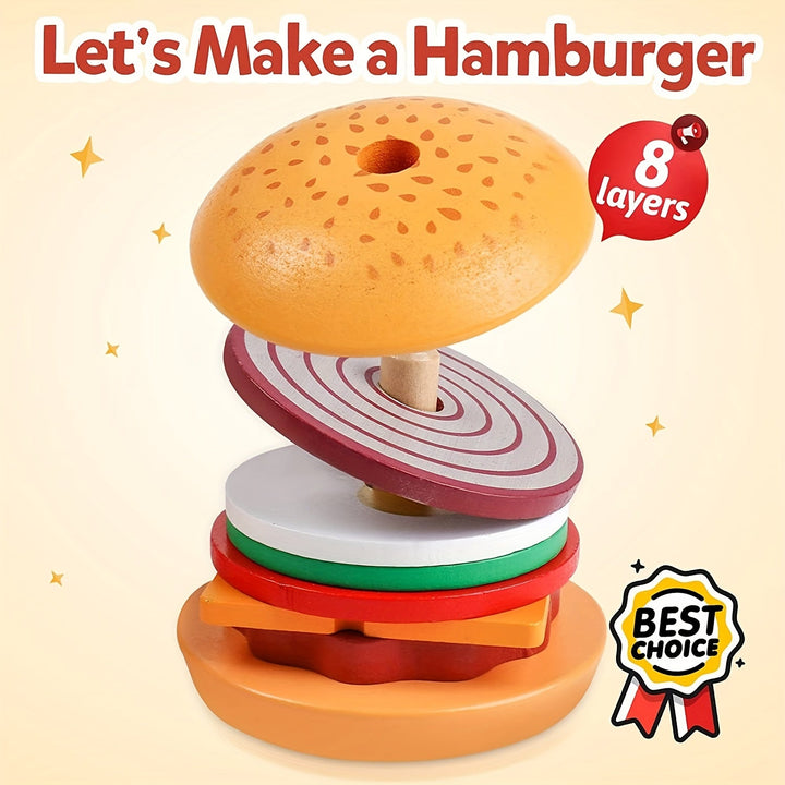Montessori dobálós játék - BurgerBouwers