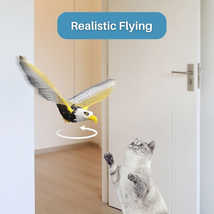 Interaktív macska játék a szórakozásért és mozgásért - FeatherFlight™
