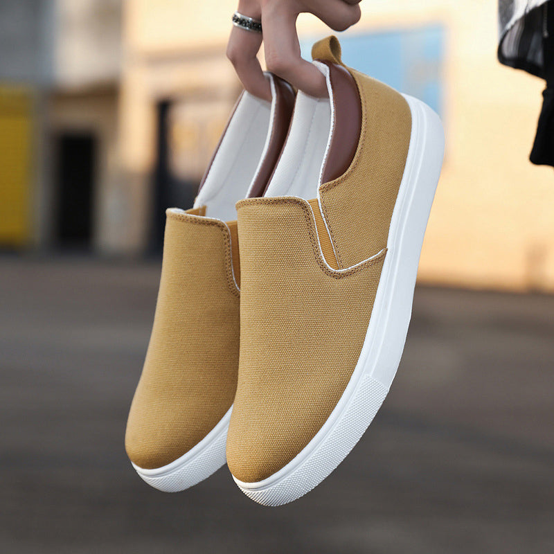 Lennard vászon férfi slip-on cipők