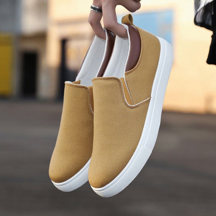 Lennard vászon férfi slip-on cipők