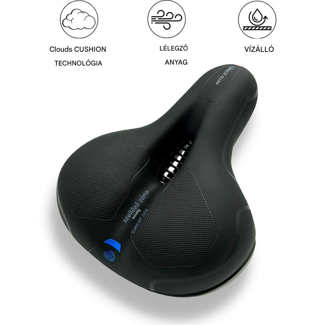 Fájdalommentes és Ergonomikus Gél Kerékpáros Ülés - ErgoRoyal