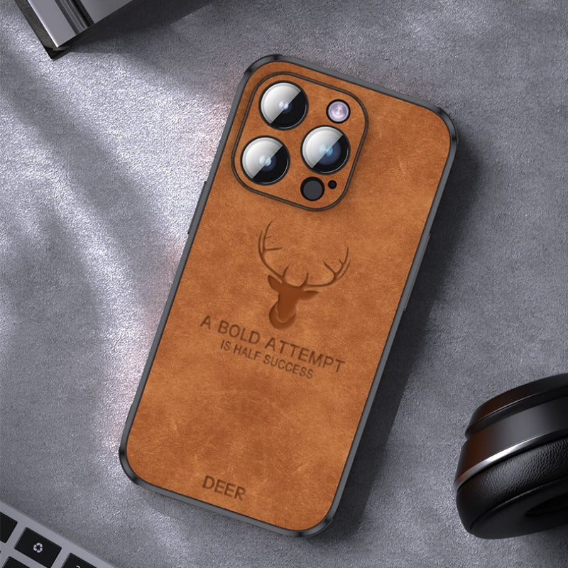 Luxus szarvasbőr iPhone tok - Veltro
