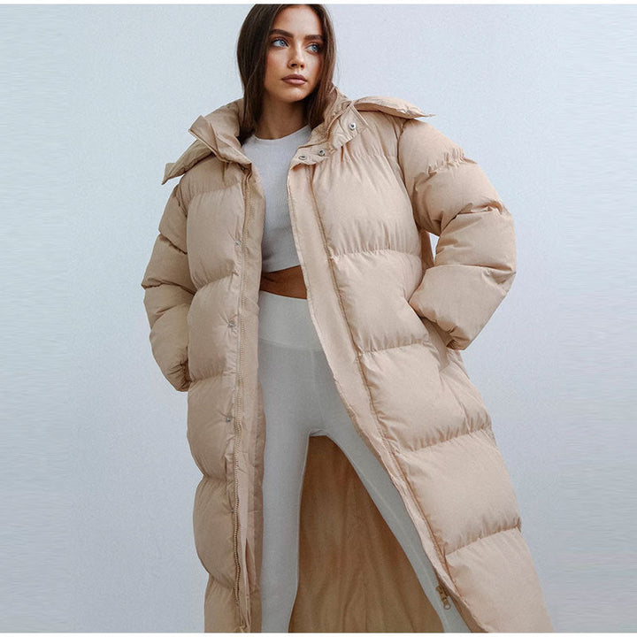 Elegáns Hosszú Női Pehelydzseki - Elise