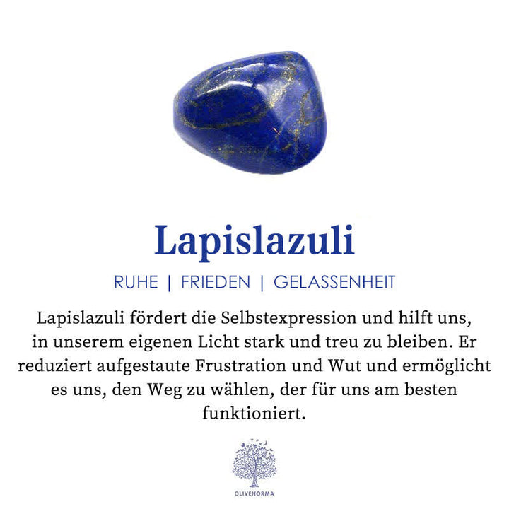 Kereszt természetes drágakövekből készült nyaklánc - Seraphina