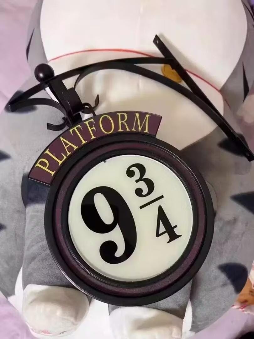 AA_KNOCKOFF Varázslatos 9¾ Peron Fali Lámpa - LumosWall