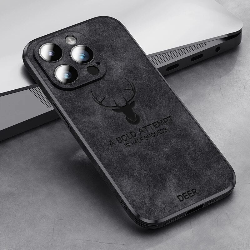 Luxus szarvasbőr iPhone tok - Veltro