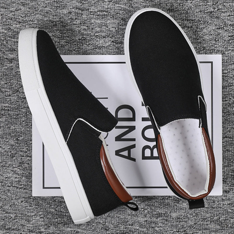 Lennard vászon férfi slip-on cipők