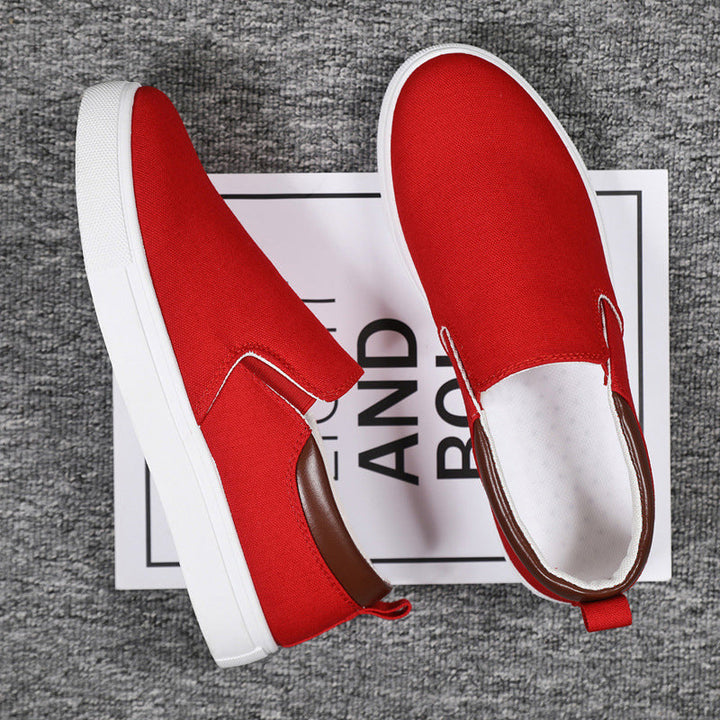 Lennard vászon férfi slip-on cipők