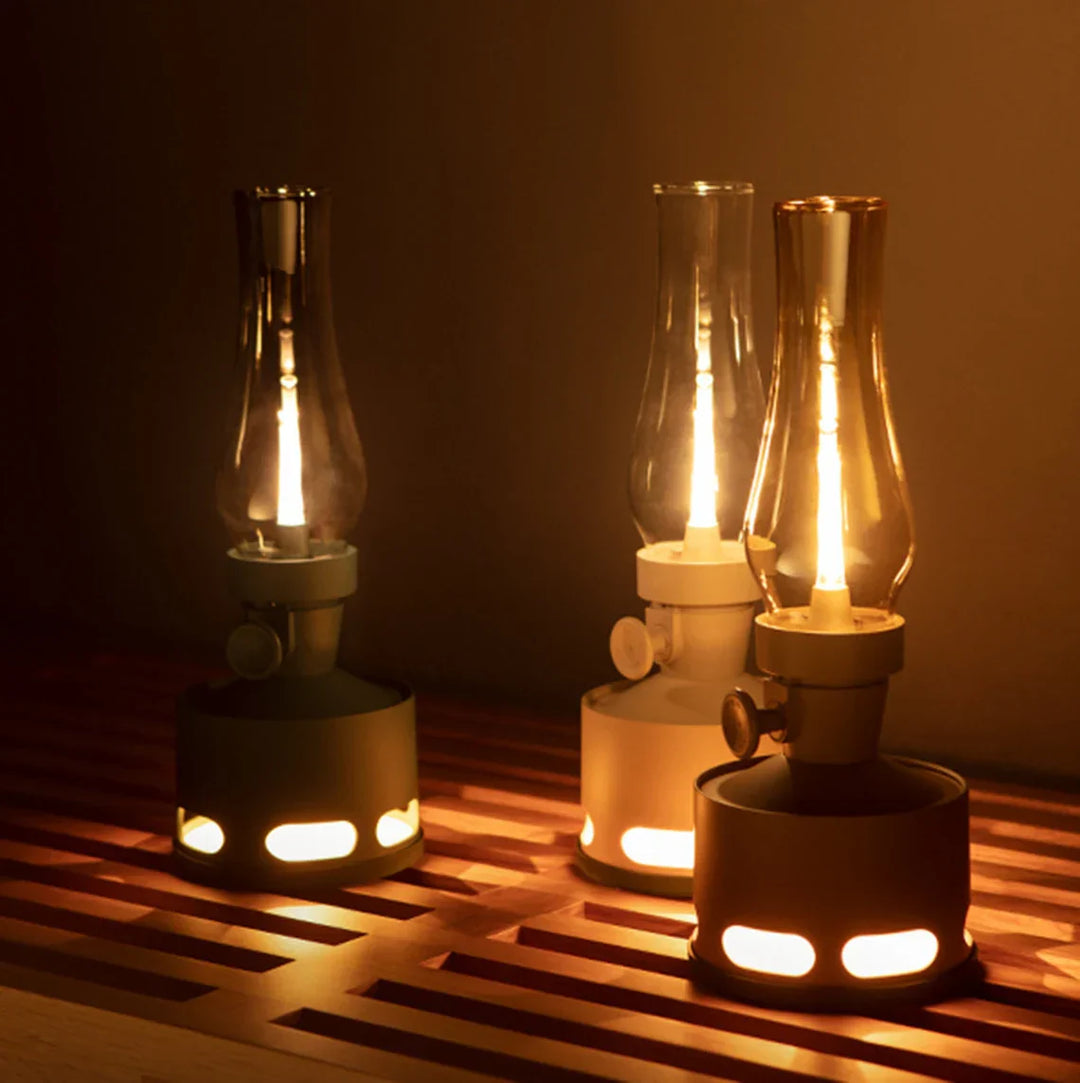 Újratölthető Vintage LED Lámpás - LumaLantern