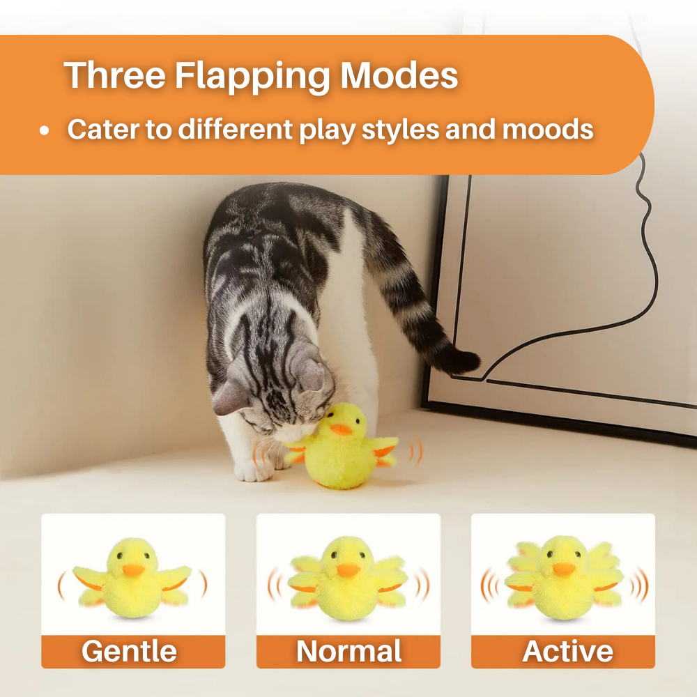 Flappoló Kacsa Játék Macskáknak - DuckDash™ (1+1 INGYEN)