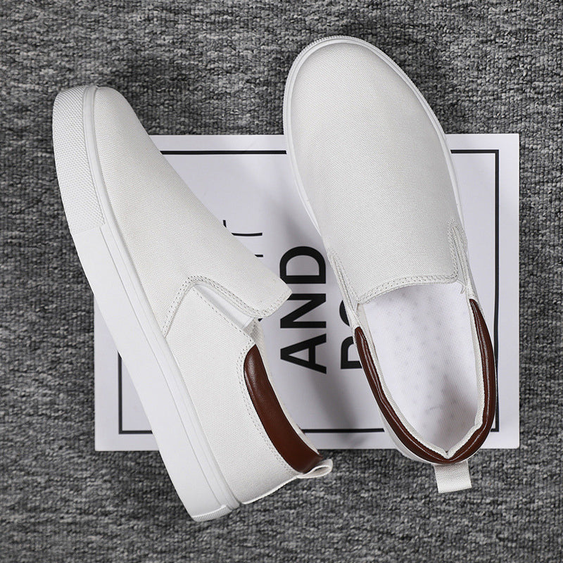 Lennard vászon férfi slip-on cipők
