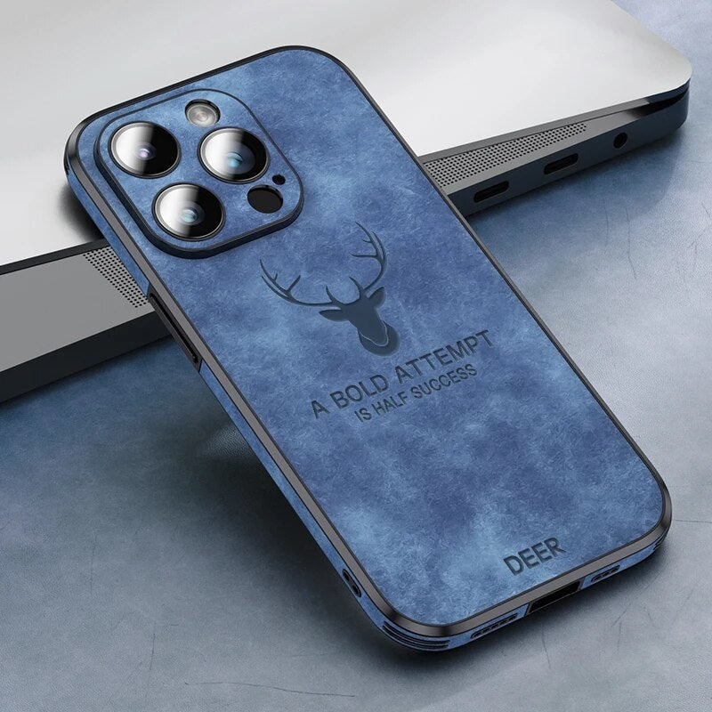 Luxus szarvasbőr iPhone tok - Veltro