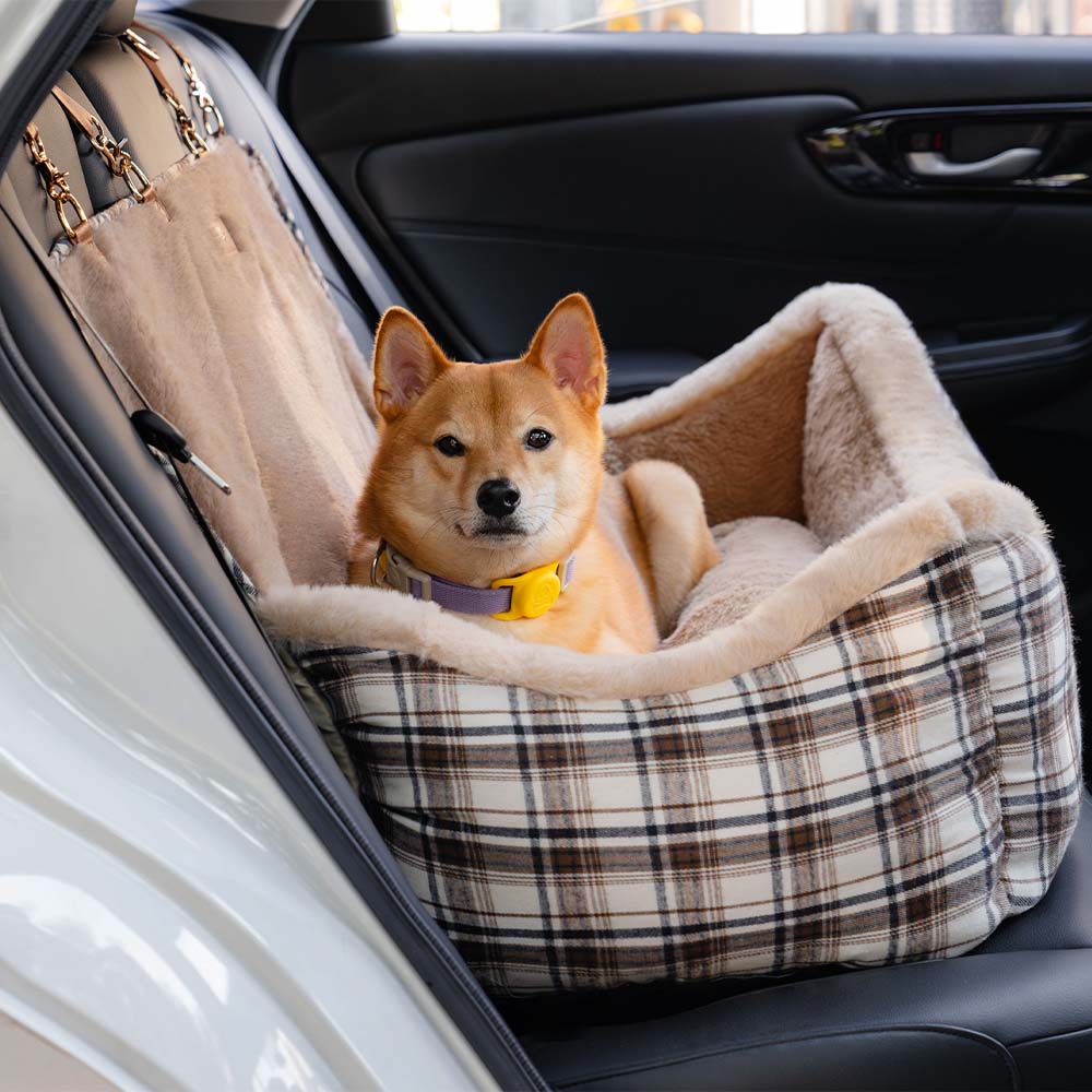 AA NOT AVAIALBLE Plüss Autósülés Háziállatok Számára – RideSafe CozySeat