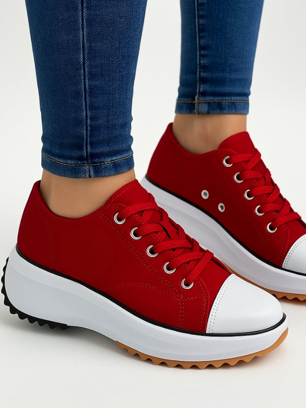AA_KNOCKOFF Plateau-sneaker sarokkal – Dalia