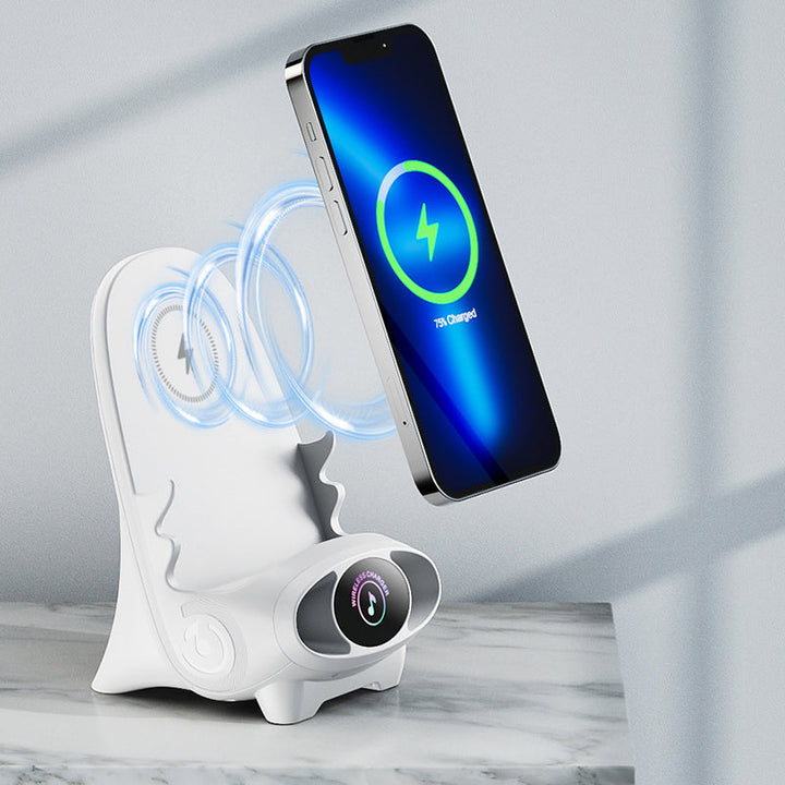 Vezeték nélküli Telefon Tartó 15W Gyors Töltési Funkcióval - FlexCharge Szék
