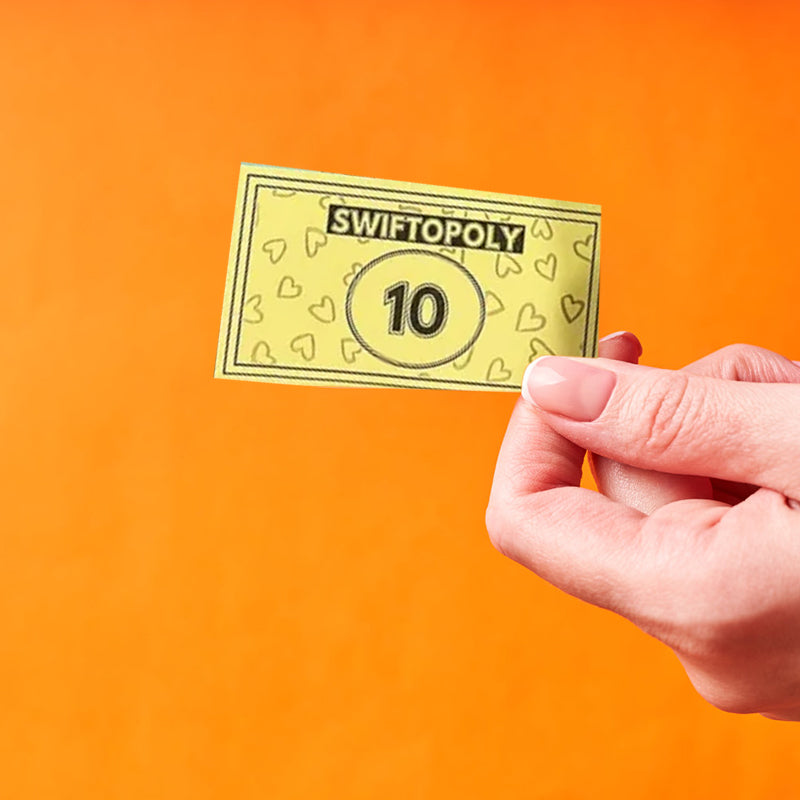Zenén alapuló társasjáték dalkártyákkal és Monopoly-pénzzel játékestekre.