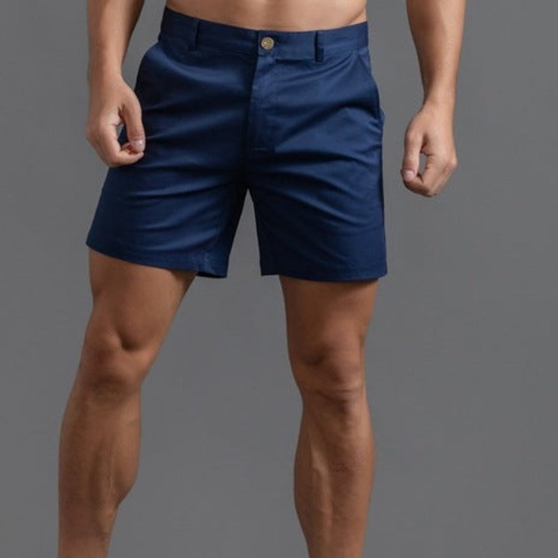 Divatos Slim-Fit Chino rövidnadrág férfiaknak – Emil