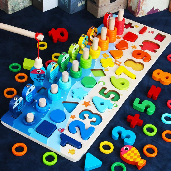 Montessori Kisdoboz - Fa JátékSafari