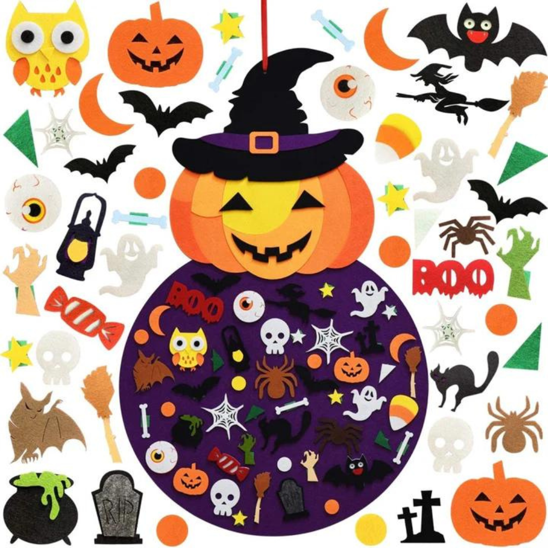 Halloweeni barkács filctábla Hekkaáámpa – SpookyBoard