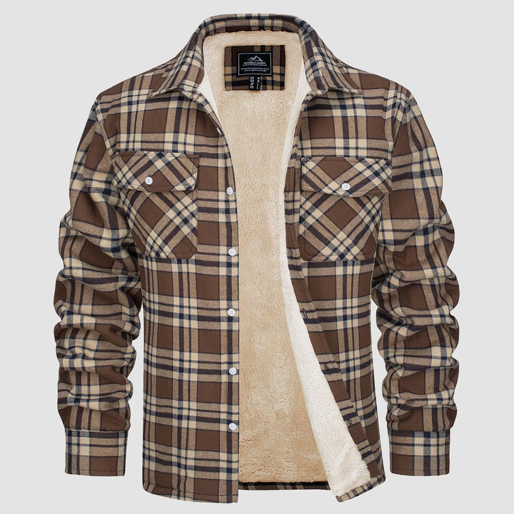 Kényelmes fleece ing - Ruben