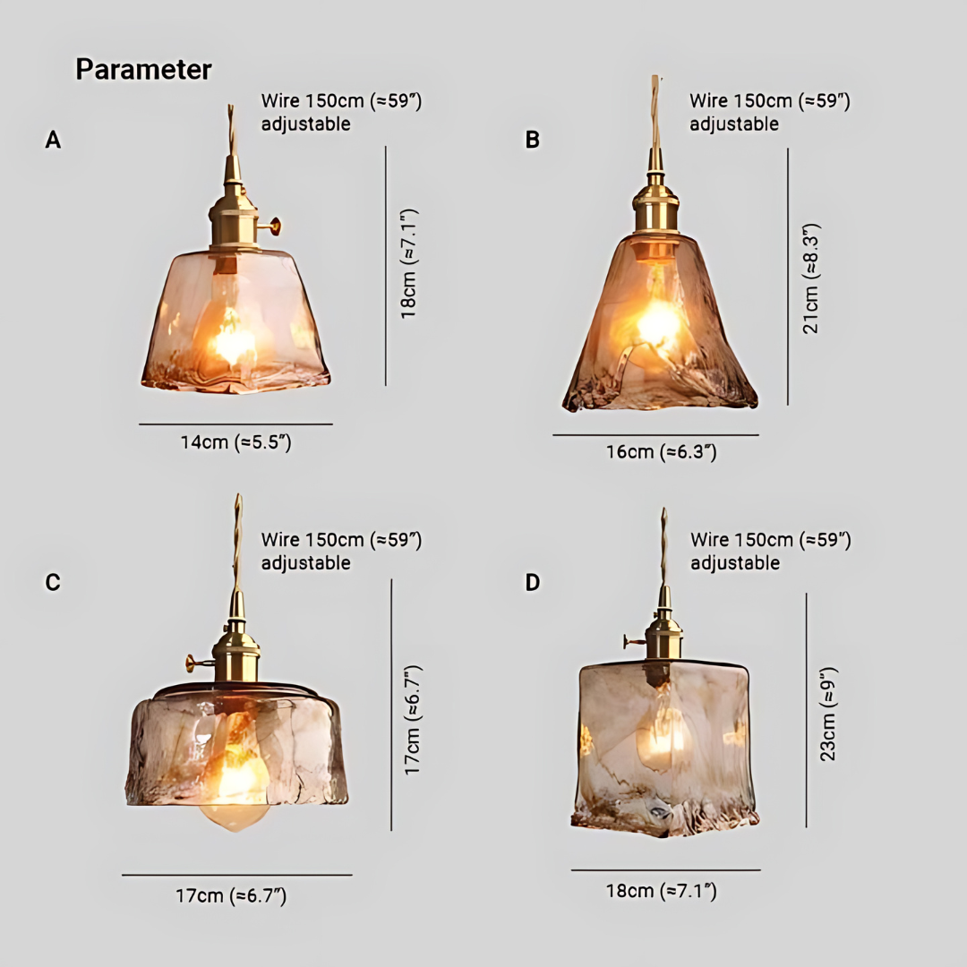 Retro LED Függőlámpa - Jasper