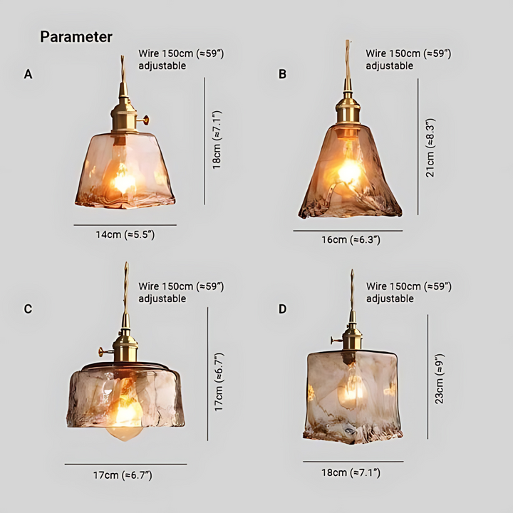 Retro LED Függőlámpa - Jasper