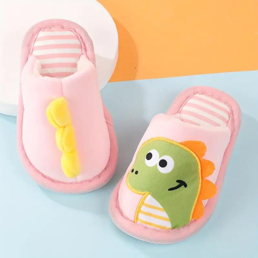 Gyerek papucs dino mintával – RoarySteps