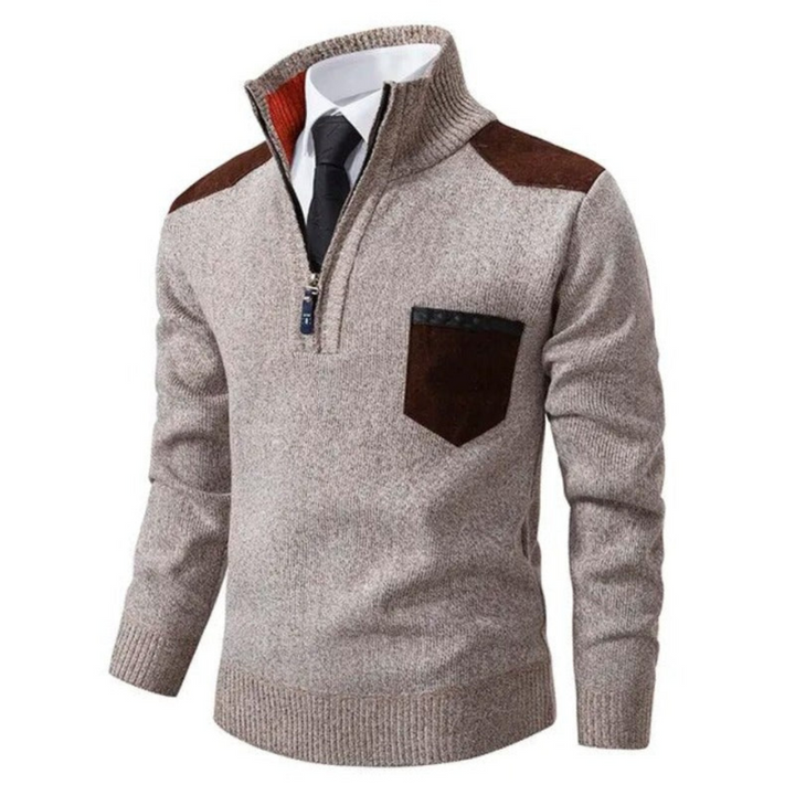 Casual férfi pulóver - Liam