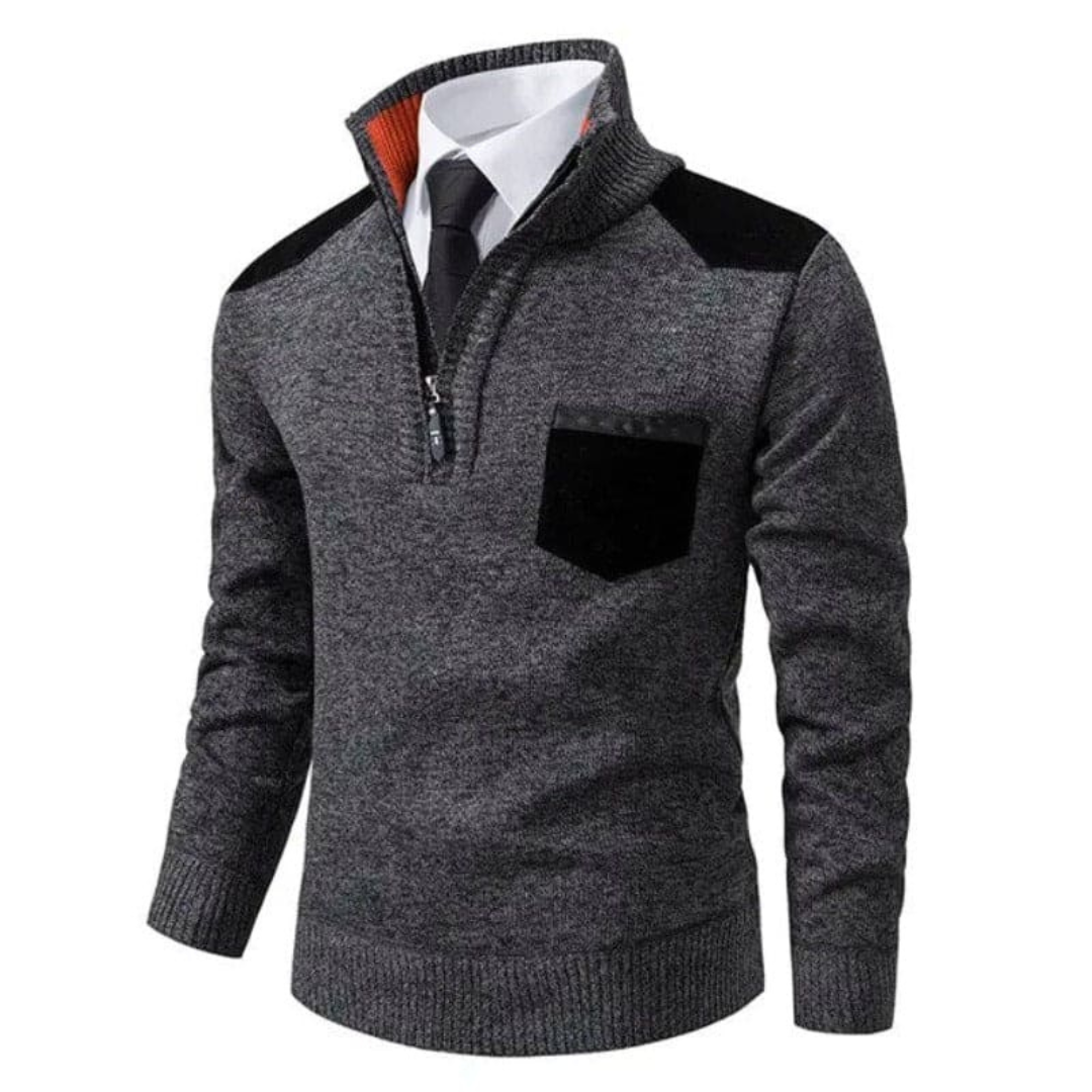 Casual férfi pulóver - Liam