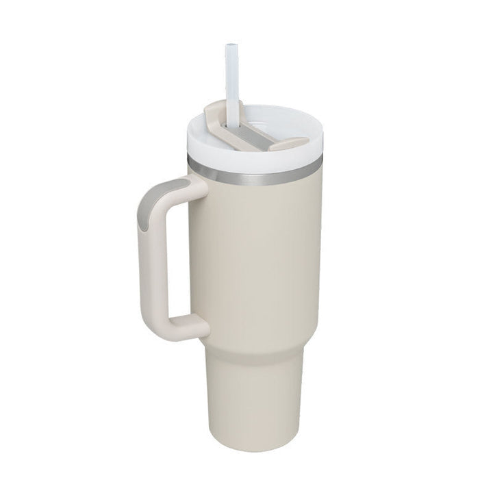 Szigetelő Bögre Karral és Szív Straw - ChillMate
