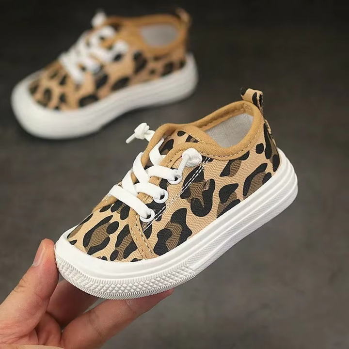 Gyerek Sneakers Leopárdmintával – WildStep